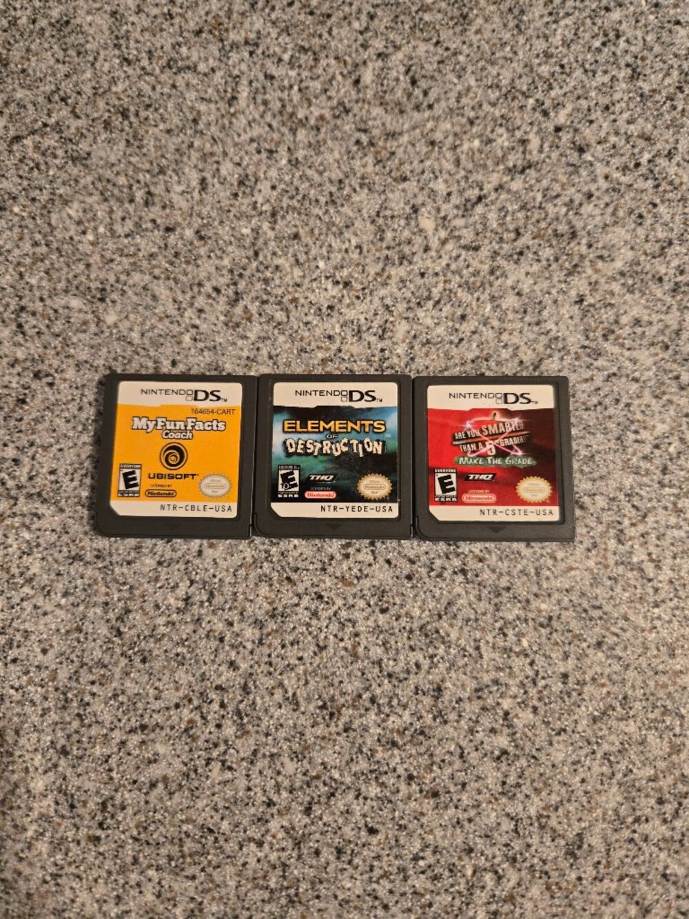 Nintendo ds game bundle elements of destruction 5th grader and fun facts